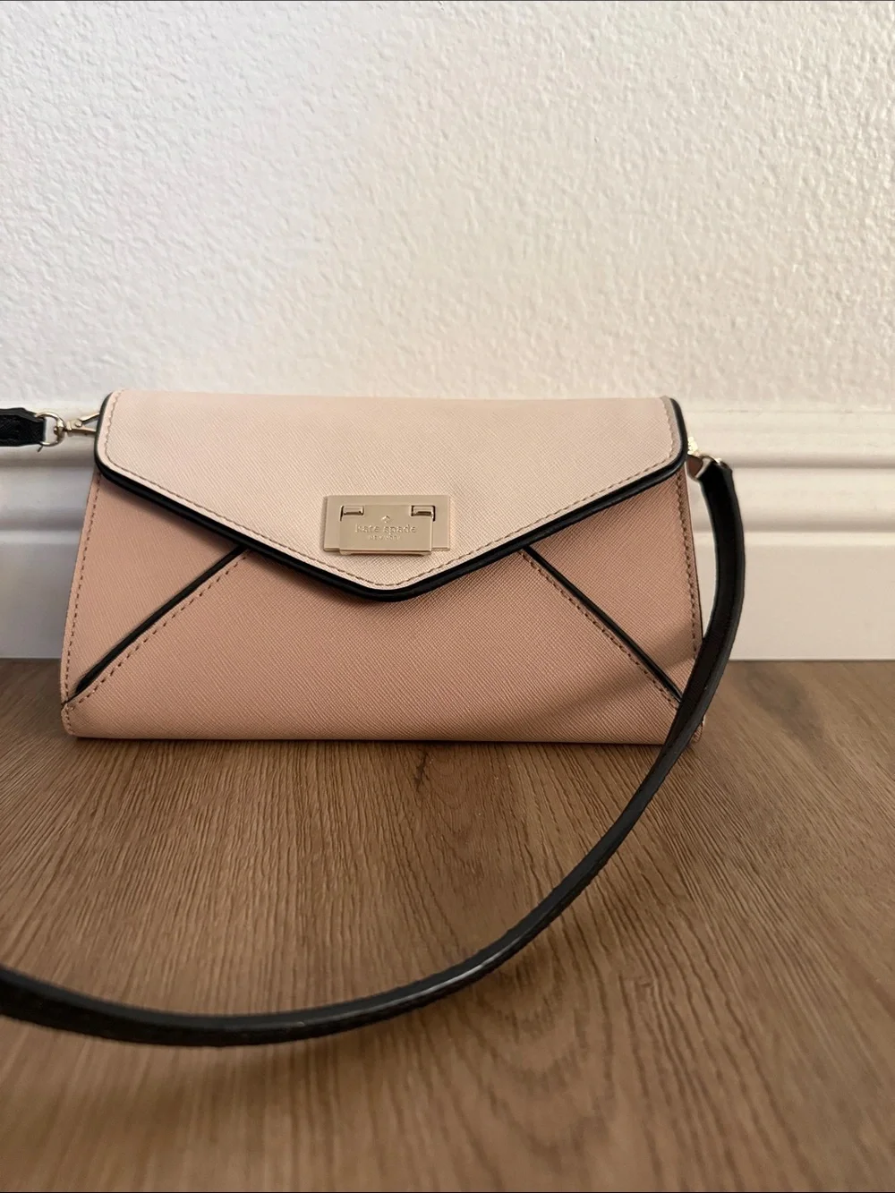 Kate Spade cream/beige envelope purse